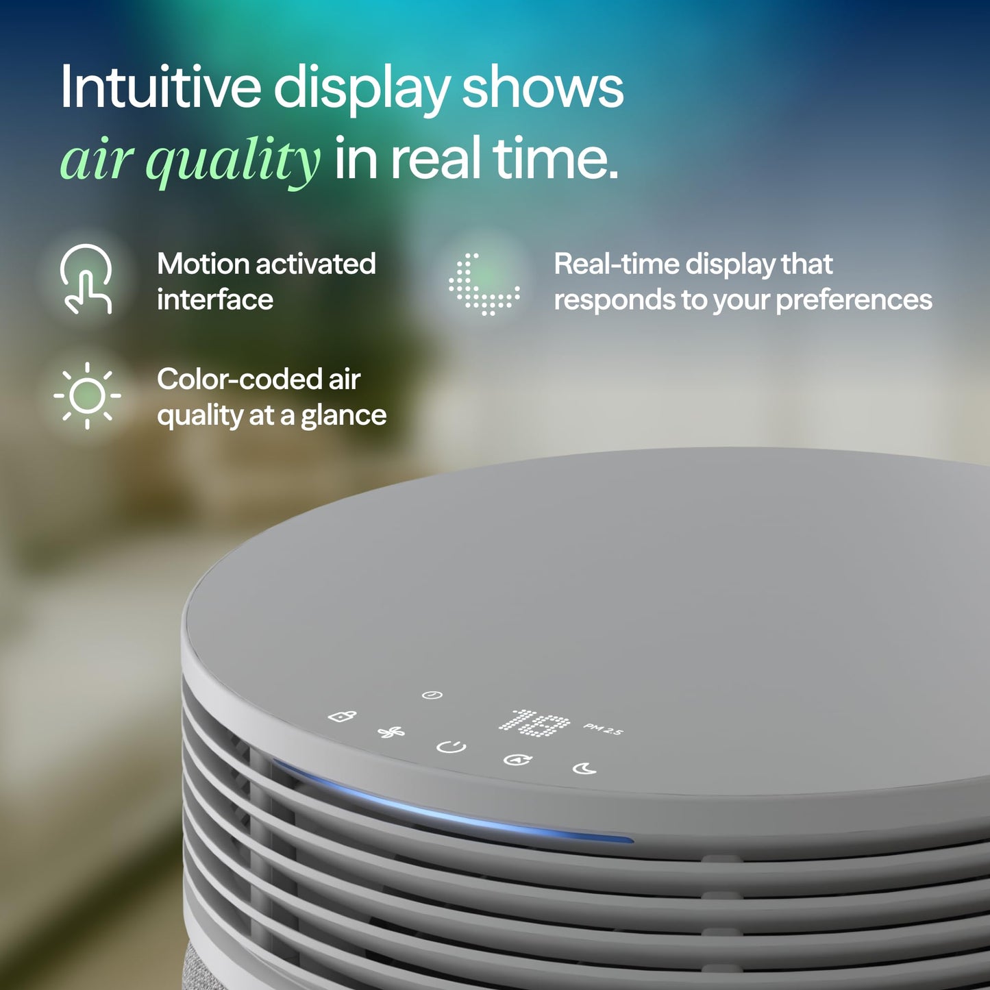 BLUEAIR Blue Signature Air Purifier for Large Rooms up to 3,385 Sq Ft, HEPASilent Filtration for Smoke, Dust, Pet Dander & Allergens, Smart WiFi Air Cleaner with Auto Mode, Quiet Air Purifier for Home
