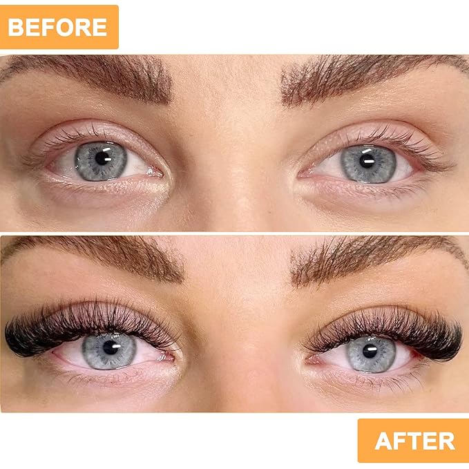 B&Q Lash Clusters 280PCS Natural Eyelash Clusters 30D 40D C 12-18MIX Individual Lash Wispy Eyelash Extension with Soft Thin Band Classic Look Pestañas Postizas Comfortable DIY at Home