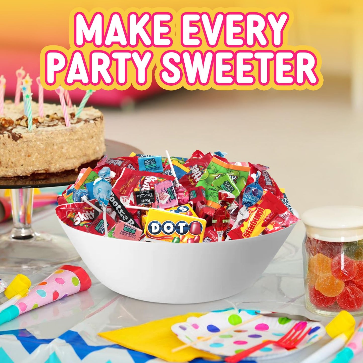 Assorted Candy Variety Pack – 5 LB Bulk Bag Ideal for Piñatas, Goodie Bags, Party Favors & Buffets – Perfect for Events, Celebrations & Large Displays