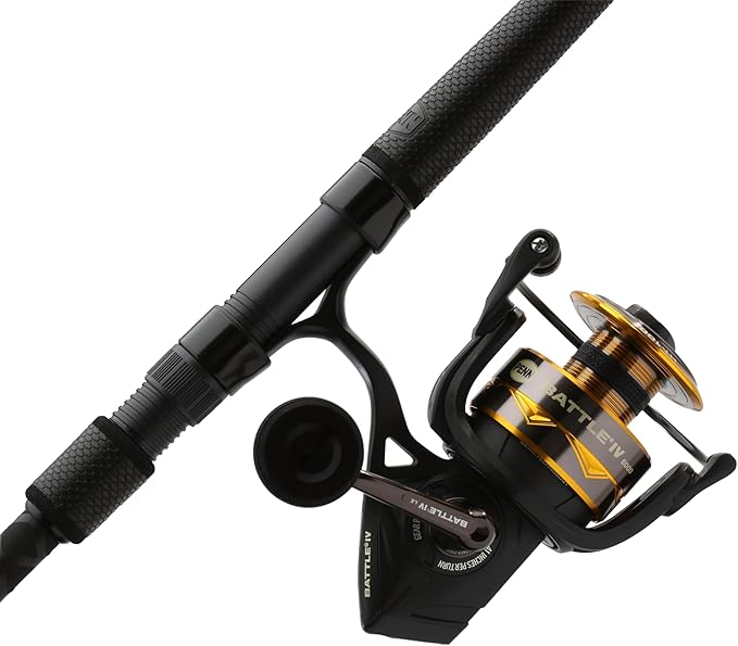 Penn Battle IV Spinning Reel and Fishing Rod Combo