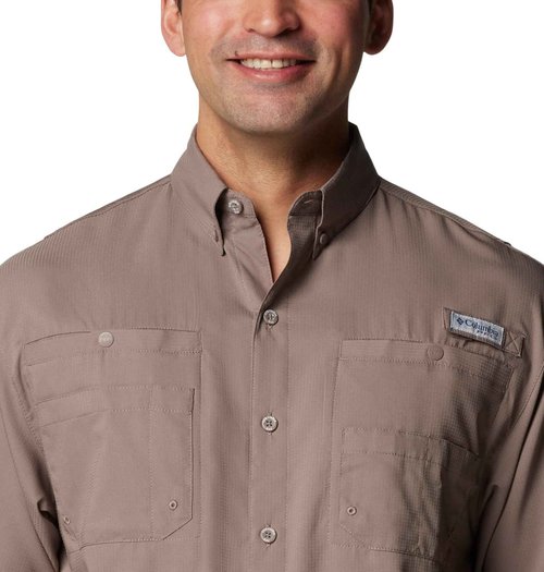 Columbia Men's Tamiami II Short Sleeve Shirt, Iron, Medium
