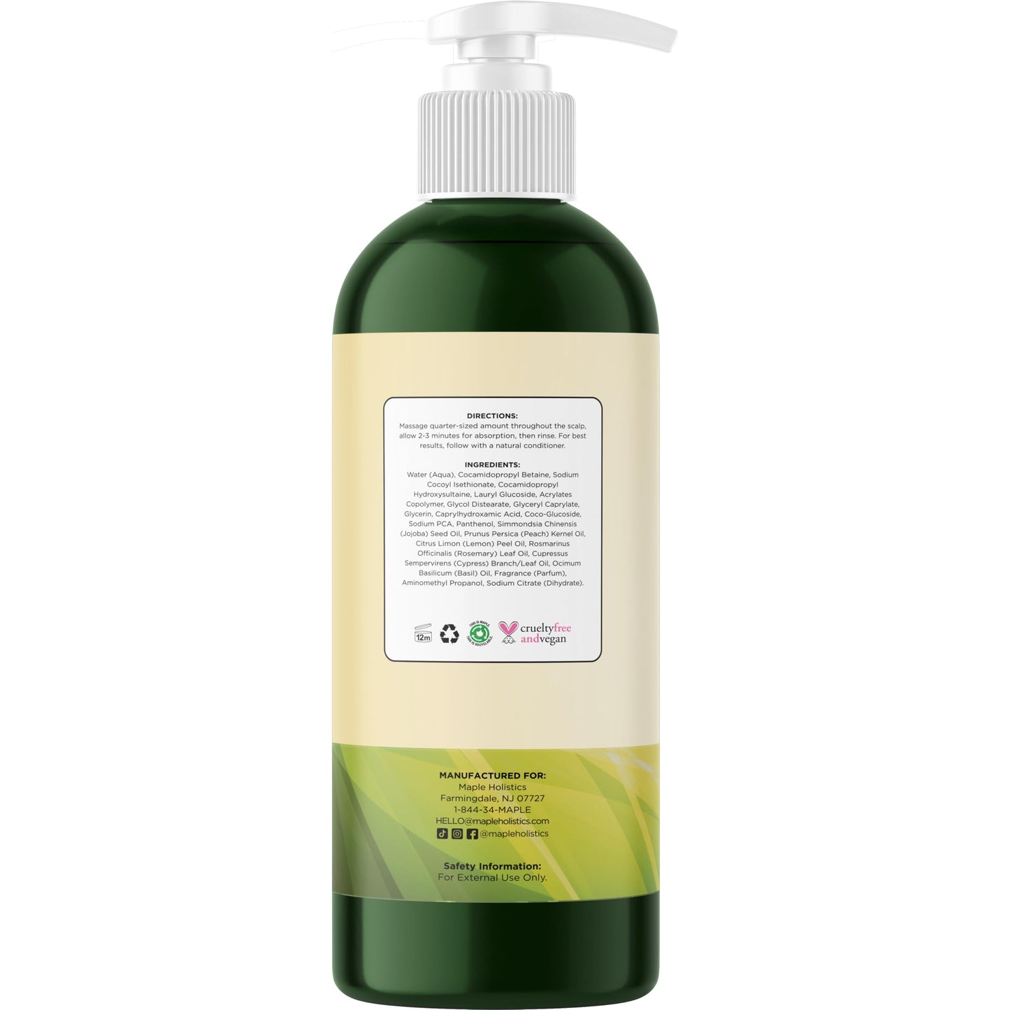 Oily Hair Shampoo for Greasy Hair - Clarifying Shampoo for Oily Hair and Dry Scalp Cleanser for Build Up - Deep Cleansing Shampo