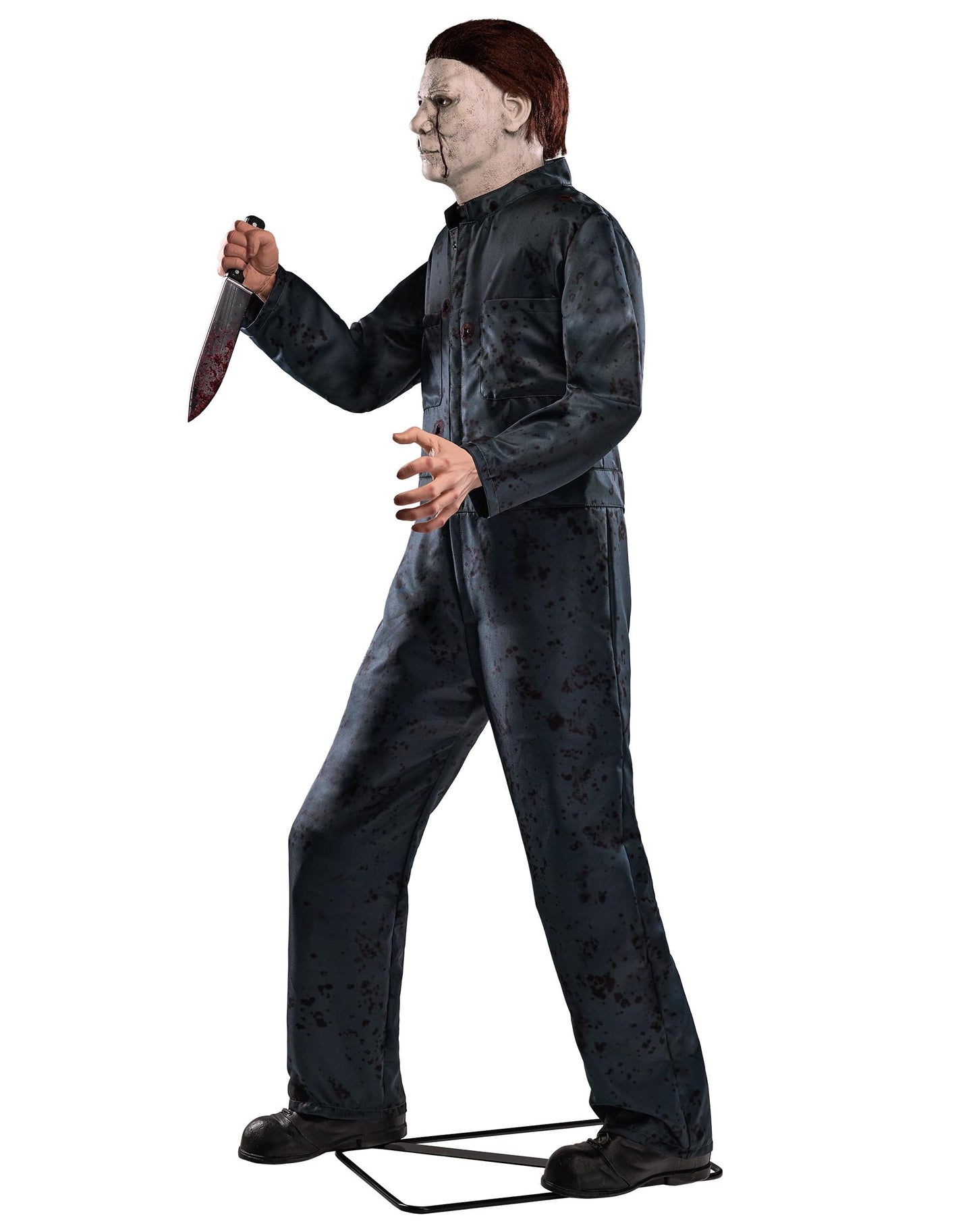 Spirit Halloween 6.3 Ft Michael Myers Animatronic | Officially Licensed | Horror | Decorations | Animated | Halloween Décor