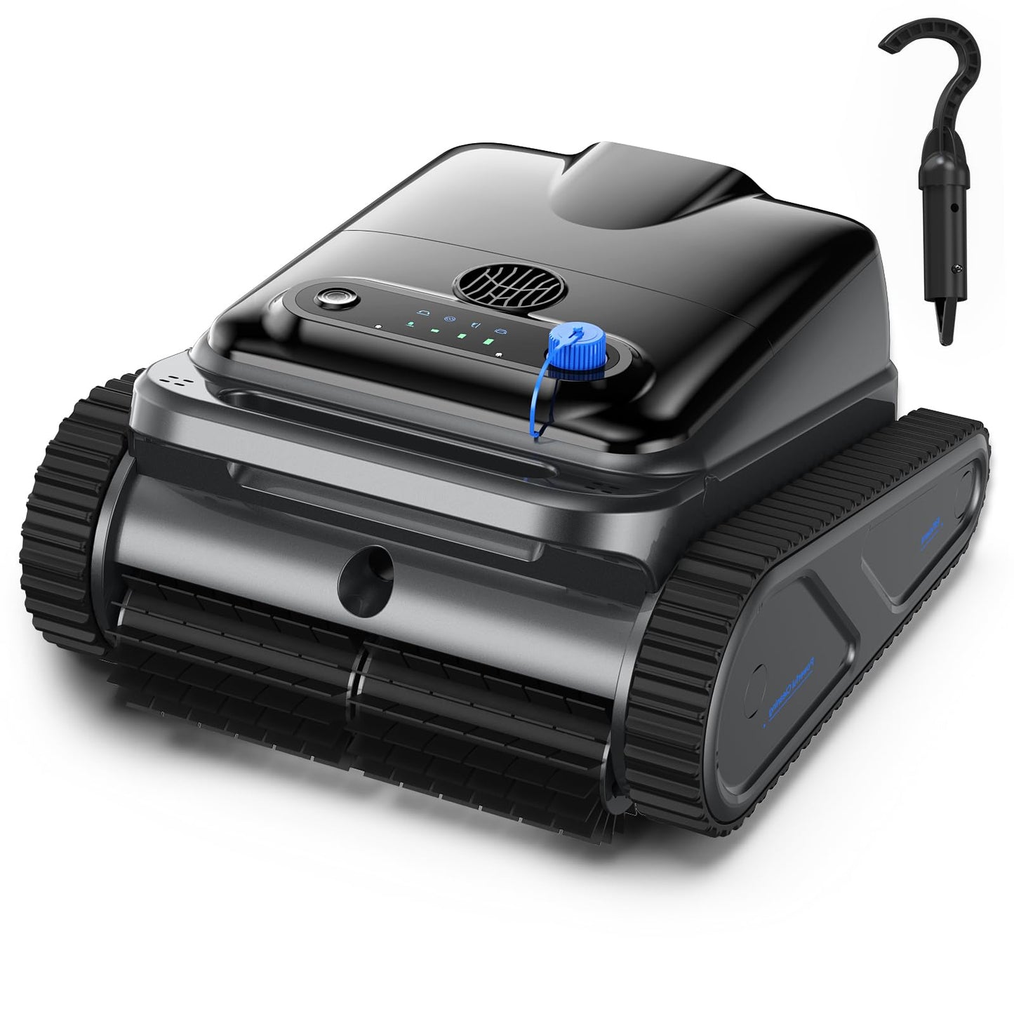 OUCAXIA Y50S Robotic Pool Vacuum, Cordless Pool Vacuum for Inground Pools with Smart Path Navigation Powerful Scrubber Brush for Floor/Wall/Waterline/All Cover Cleaning