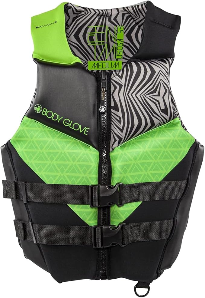 Body Glove Men's Life Vest 2Pack, USCG and Transport Canada Approved PFD for Boating Fishing Kayaking Rafting Paddling