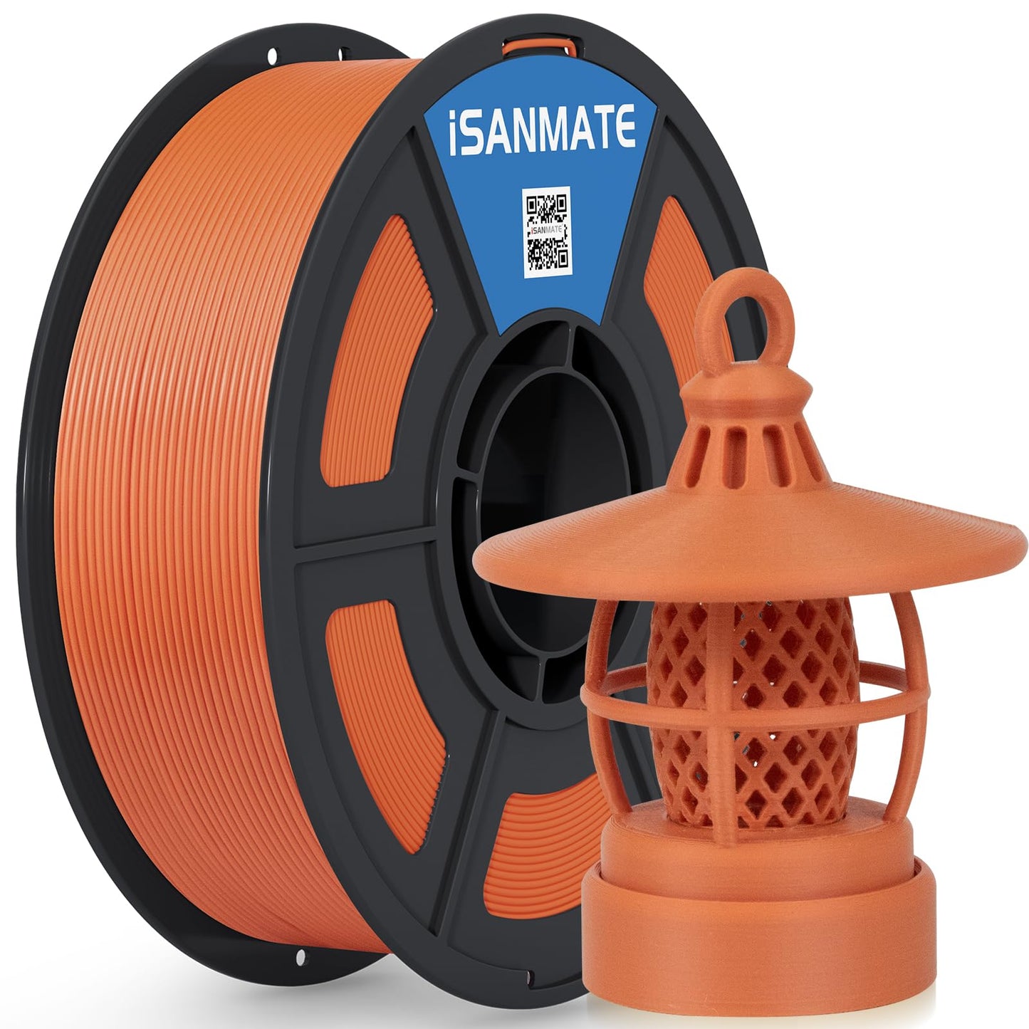 iSANMATE ASA Filament 1.75mm Terracotta 1KG, UV & Weather Resistant 3D Printer Filament Perfect for Outdoor Functional Parts, Di