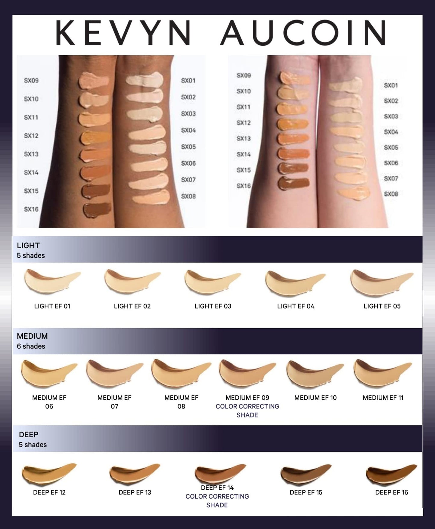 Kevyn Aucoin Sensual Skin Enhancer, SX 02 Light Foundation, Concealer, Highlighter, Contour, 0.3 OZ