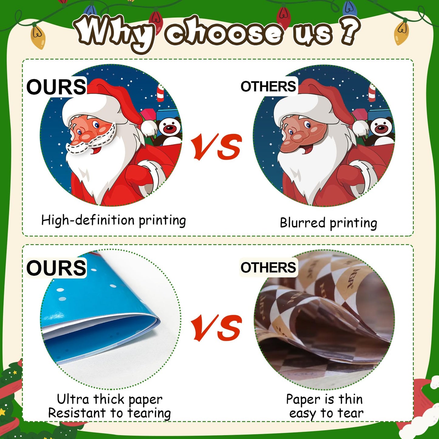Christmas Party Supplies, Pin the Beard on the Santa, Christmas Stickers Games for Families Adults Kids Teens, Party Favors and Xmas Gifts New Year Activities Decorations with 12pcs Beard Stickers