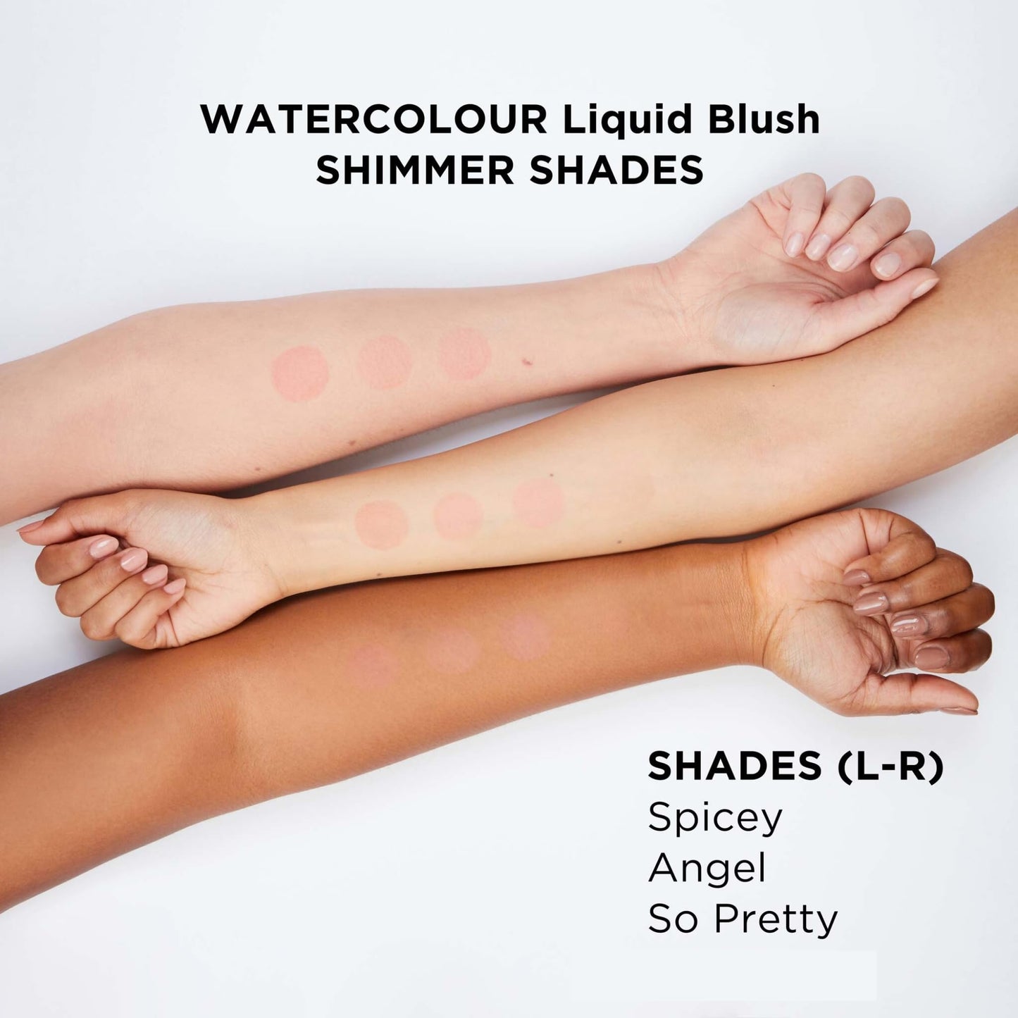 Daniel Sandler WATERCOLOUR LIQUID BLUSH SPICEY - Lightweight, Buildable, Water-Resistant Formula for Cheeks, Lips