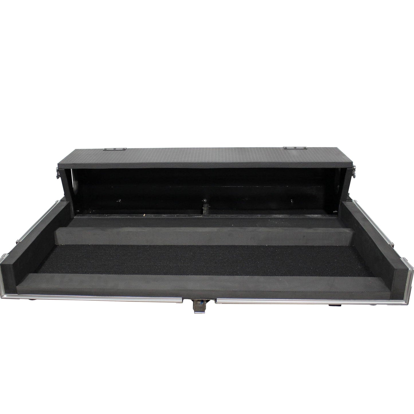 Prox Xs-Ahqu32Dhw Ata Digital Audio Mixer Flight Case For Allen & Heath Qu-32 Console With Doghouse Compartment And Caster Wheel