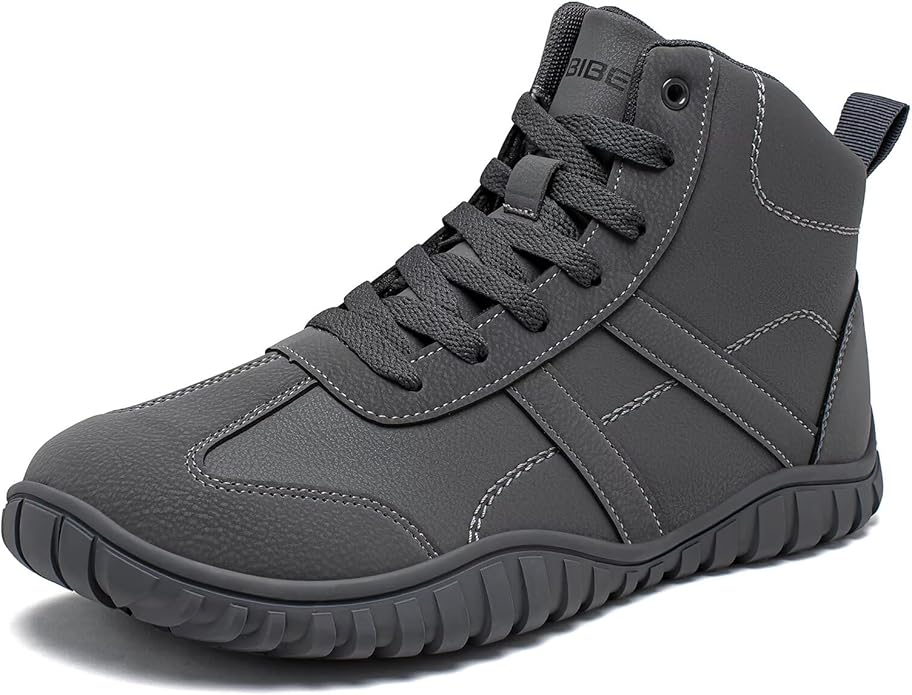 HOBIBEAR Unisex Wide Barefoot Boots for Mens Womens Hiking Outdoor Walking Shoes