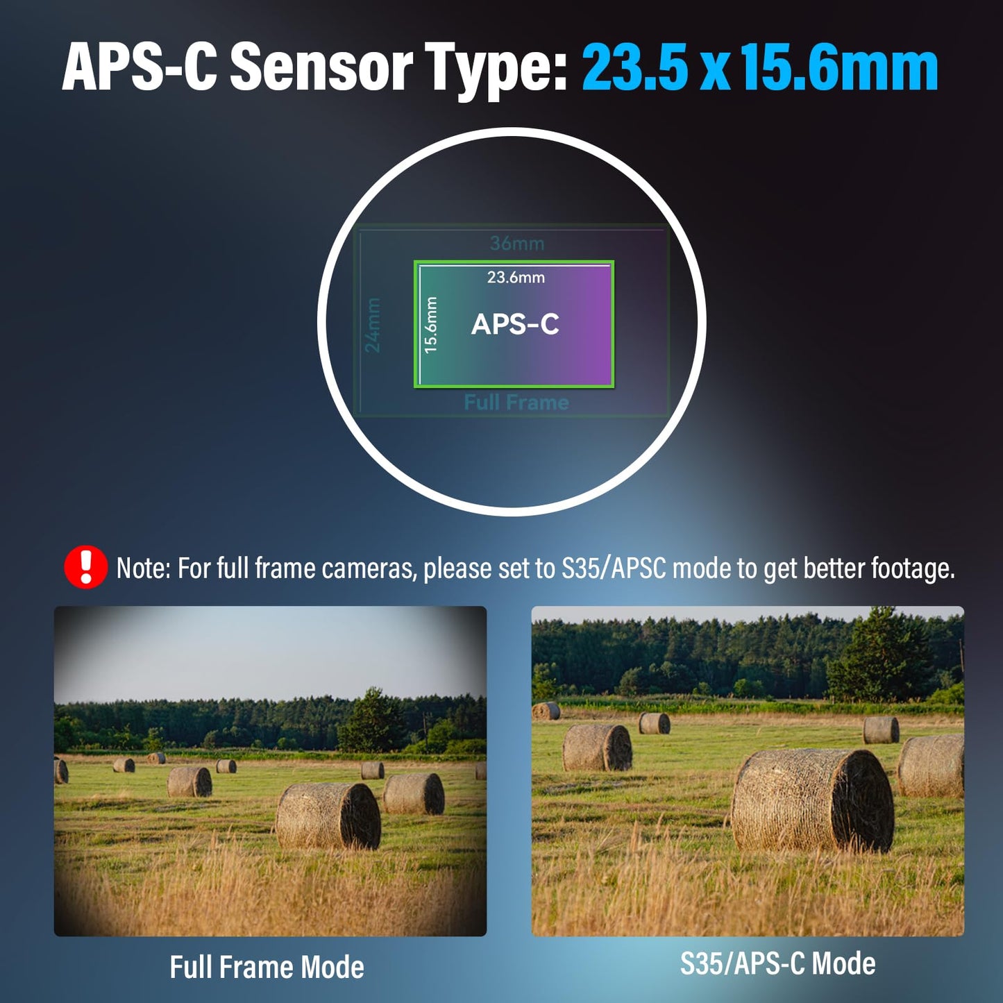 SIRUI Sniper 23mm Autofocus Lens, F1.2 Wide Angle APS-C Camera Lens for A5, A6, FX30, ZV-E10 (E Mount, Black)