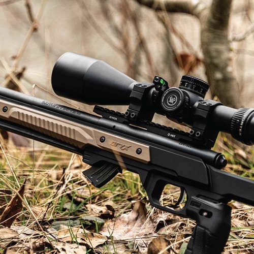 MDT Tikka T1x30 MOA Pick Scope Base, 6061-T6 Aluminum, Hard Anodized, MIL-STD-1913, Integrated Recoil Lug, Snag-Free Design (105082-BLK)