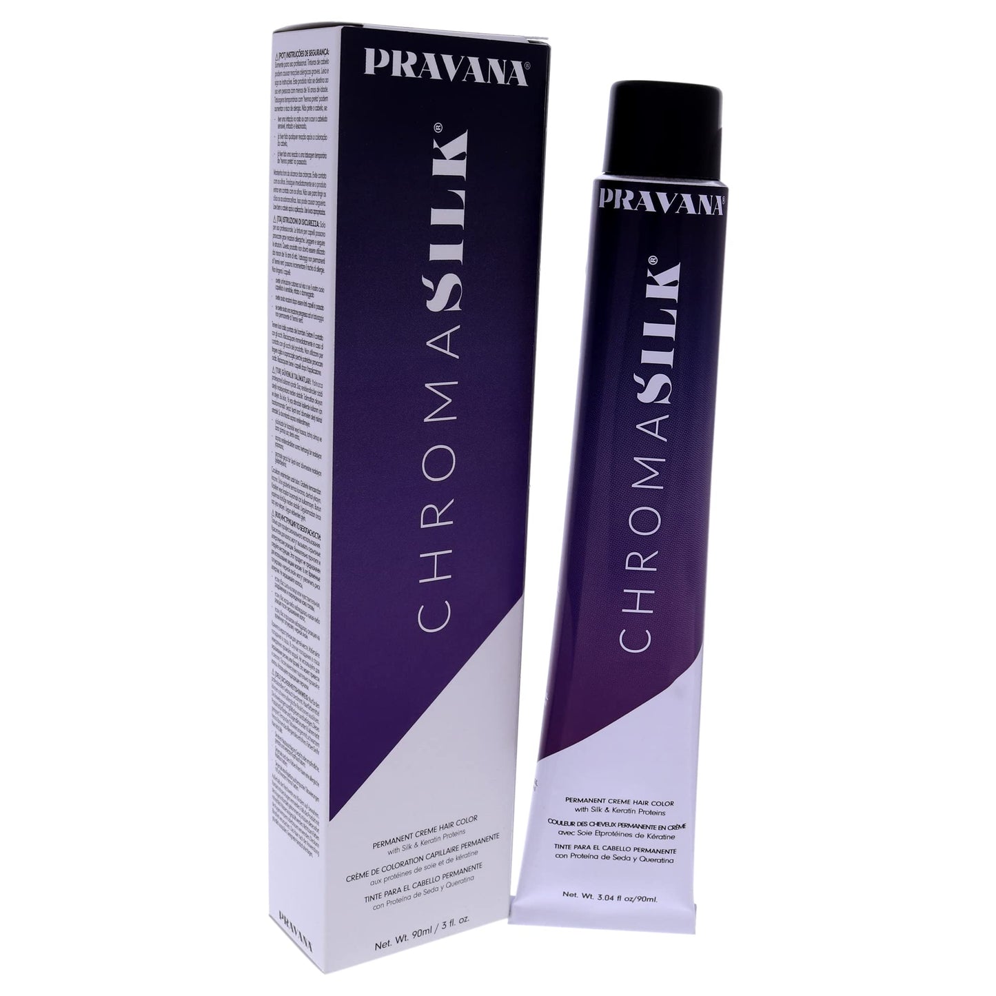 Pravana ChromaSilk Creme Hair Color - 7.5 Mahogany Blonde Unisex Hair Color 3 oz I0105046
