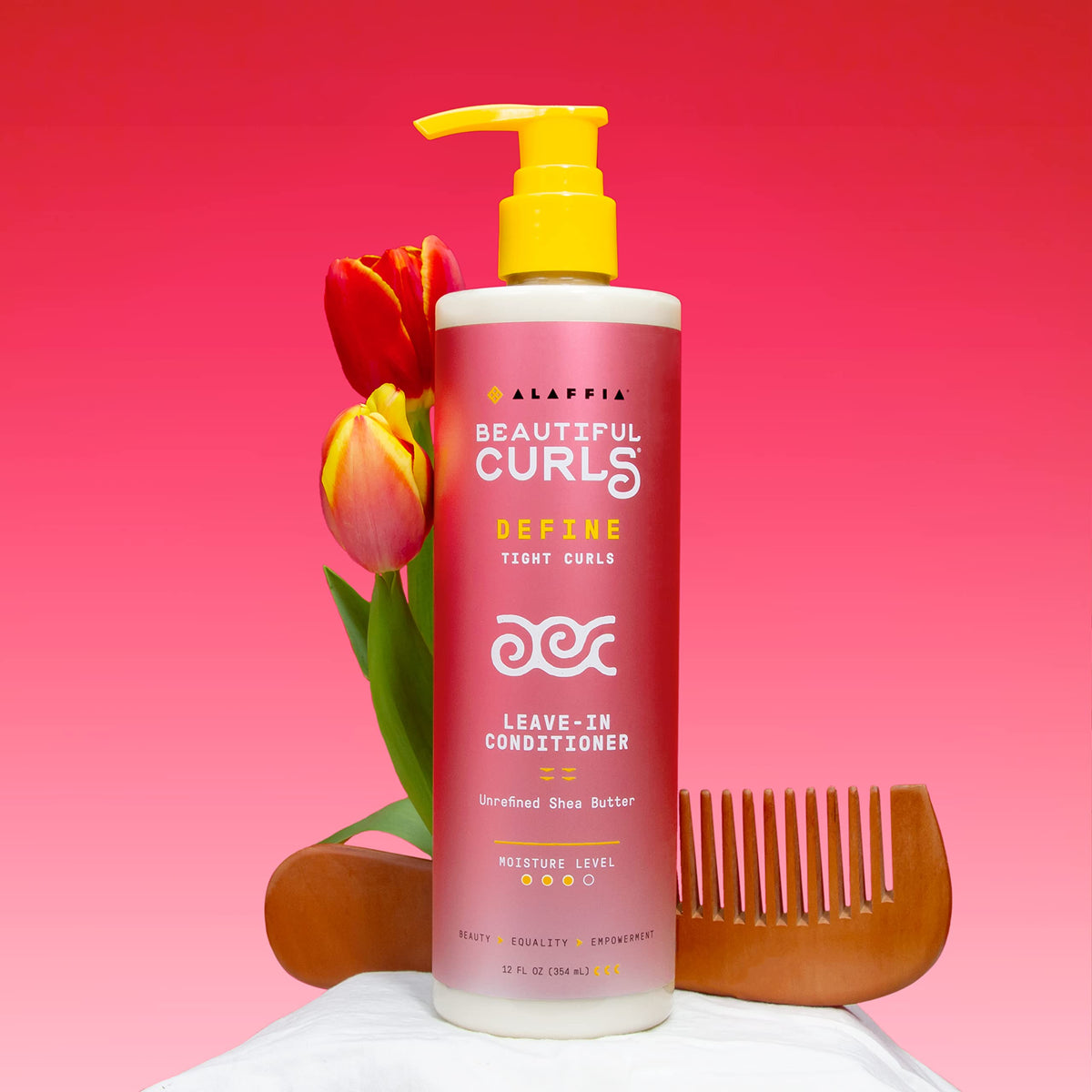 Alaffia Hair Care, Beautiful Curls, Leave in Conditioner for Tight Curls, Thick & Curly Hair Products, Shea Butter, Vitamin E &