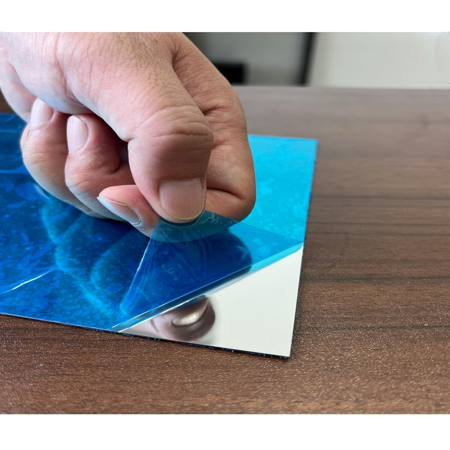 Daremove 430 Stainless Steel Metal Plates, 12" x 6" Inch, Suitable for Magnetic Installation Plate Walls, Suitable for Metal Plates in processes, Kitchens, and Offices (4, 0.5mm Thick)