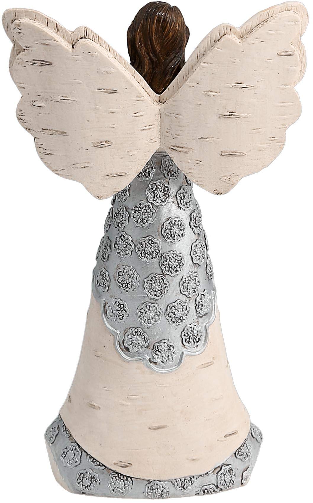 Pavilion Gift Company Elements Angels 82421 Figurine, Silver