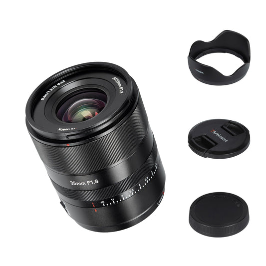 7artisans AutoFocus 35mm F1.8 Full Frame Lens,F1.8 Large Aperture,Support Automatic/Manual Compatible for Leica/Panasonic S1,DC-S1,S5,DC-S5, LUMIX S9 Series/Sigma L Serise Mirrorless Camera