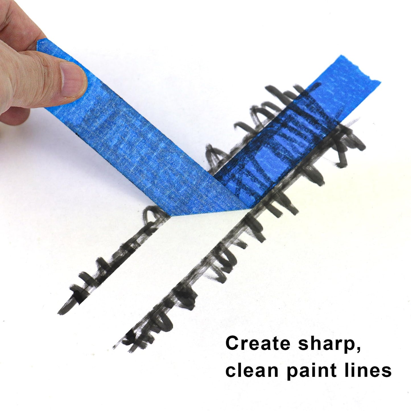 DOAY 3 Pack Blue Painters Tape - Masking Tape 0.75", 0.50", 0.25" Wide - Multi-Size Pack, Multi-Surface, Smart Adhesion - 270FT Total - Paint Tape for DIY, Labeling, Art, Car (#3910)