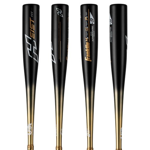 Franklin Sports Metal Youth Baseball Bat - Heist Kids Bats for Ages 8-12 - 2 5/8" Inch Big Barrel - Youth Drop -9 - USA Baseball Approved - 30" Inch / 21oz. - Black Heist 900