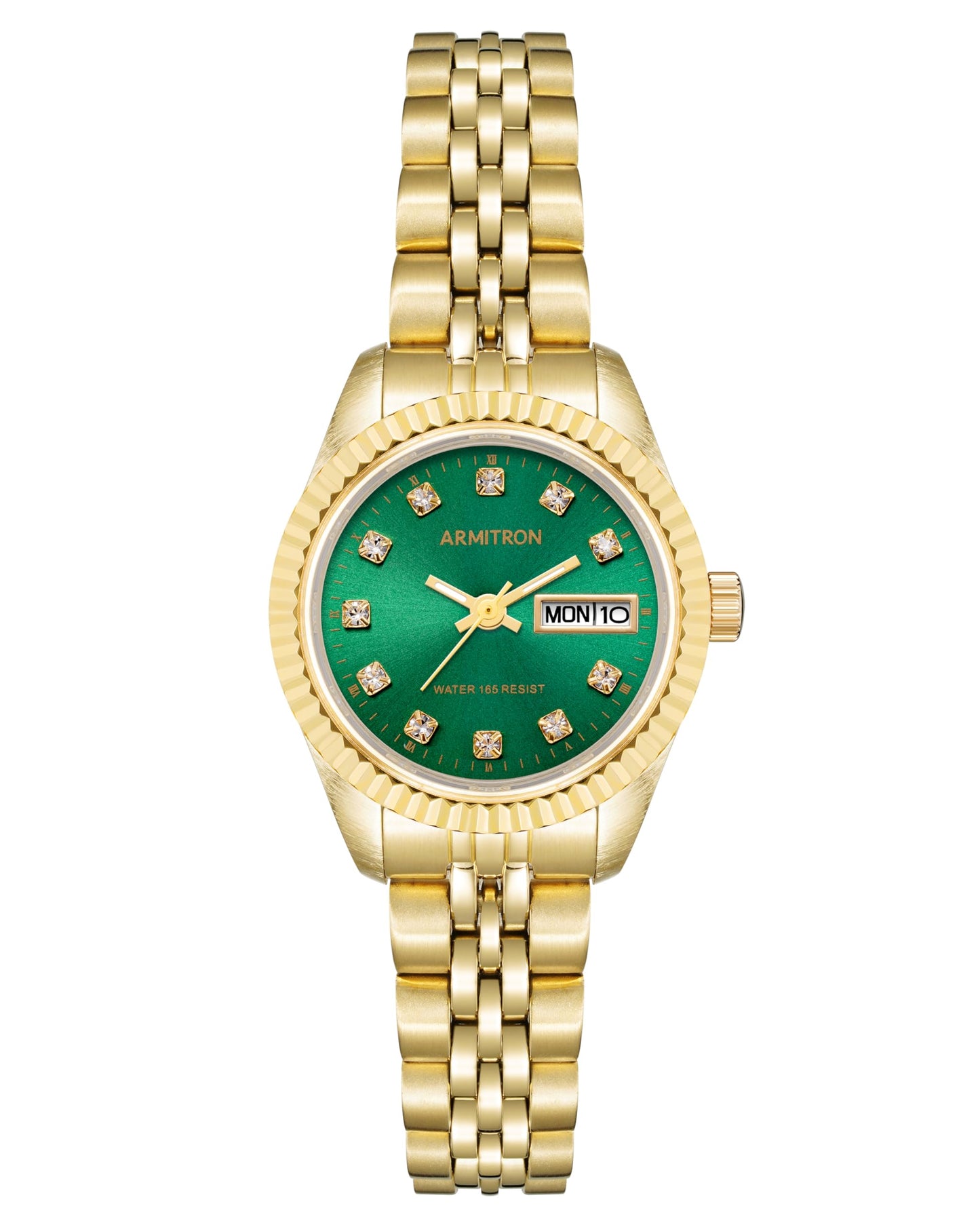 Armitron Women's Genuine Crystal Accented Bracelet Watch, 75/2475