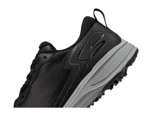 Skechers Men's Men's Torque Sport Fairway Relaxed Fit Spiked Golf Shoe, Black White, 9