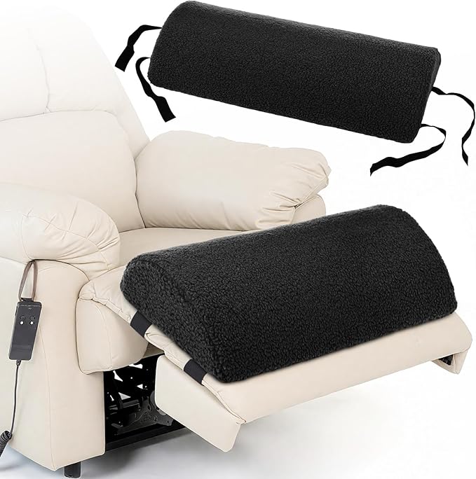 Queekay Health Large Half Moon Bolster Pillow for Legs, Knees, Lower Back and Head, Lumbar Support Pillow for Bed Sleeping Semi Roll for Ankle and Foot Comfort Washable Cover(Black)