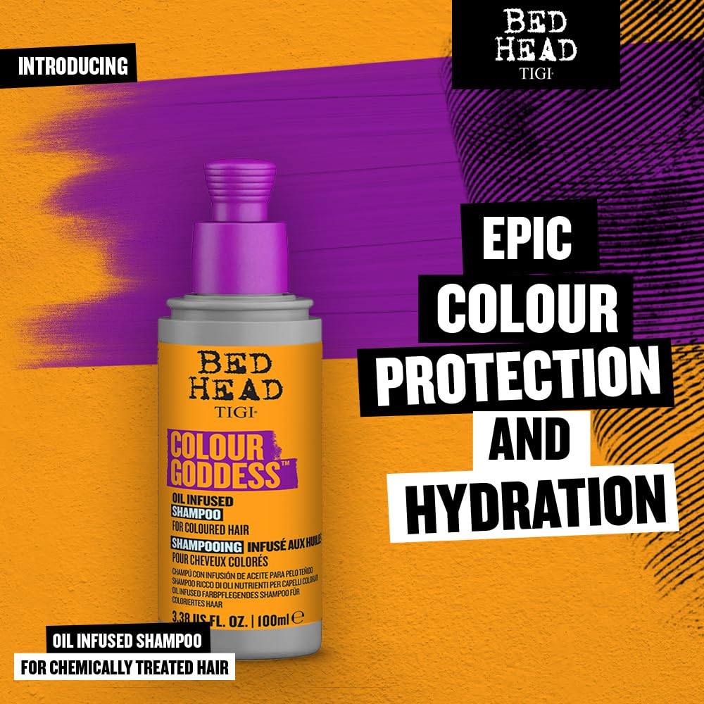 Bed Head COLOUR GODDESS SHAMPOO FOR COLORED HAIR 3.38 fl oz