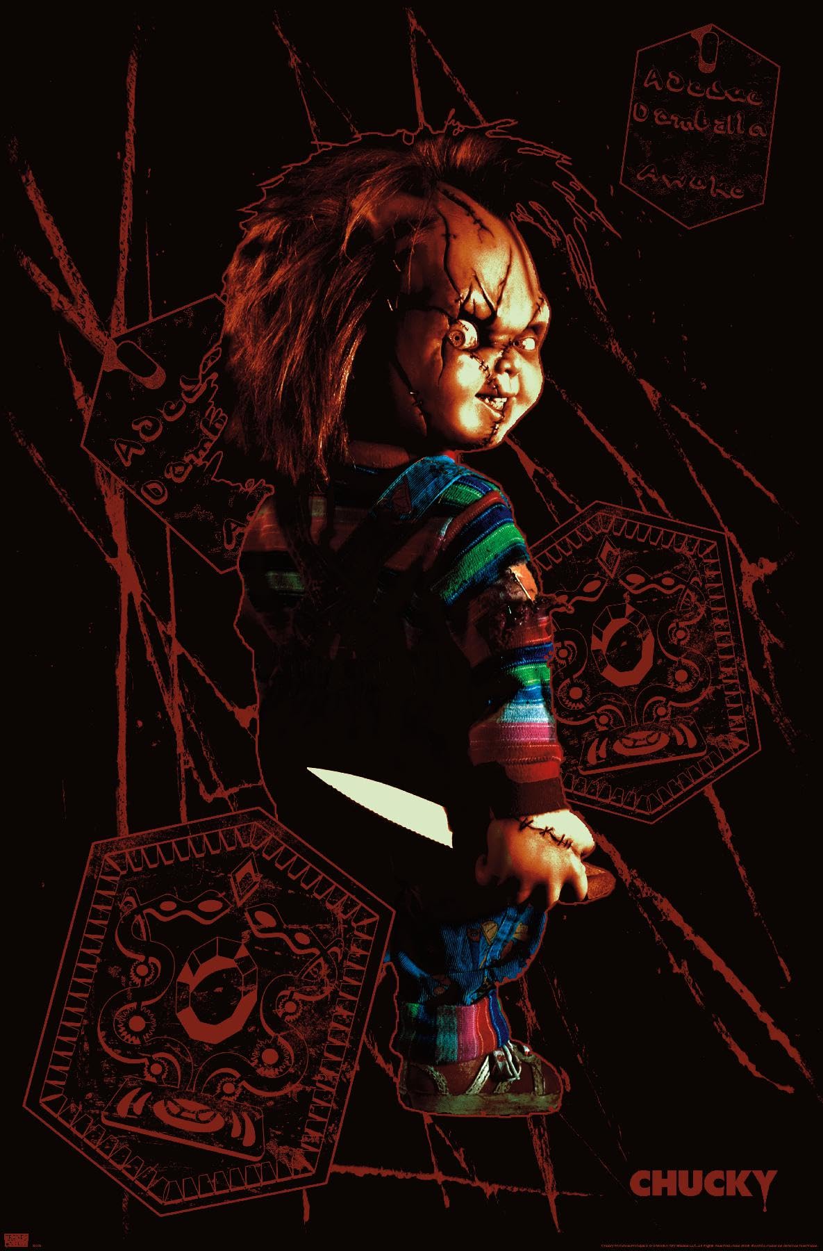 Chucky: Let's Be Friends - Knife Wall Poster, 19L" x 13W", Premium Unframed Version
