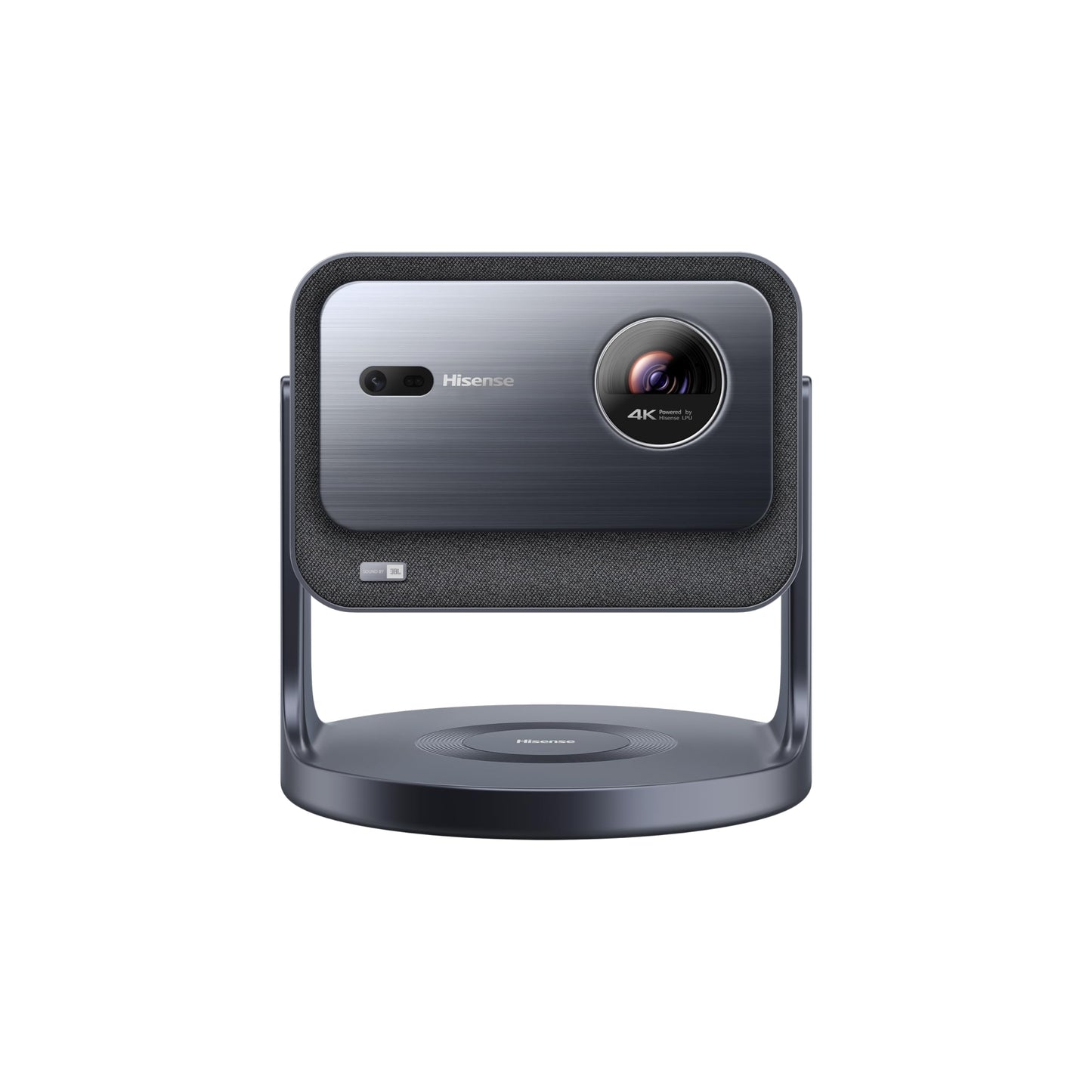 Hisense Laser Mini Projector C2, 65-300", Gimbal Design, 4K, Triple Color Laser, 110% BT.2020, 2000 ANSI Lumens, 1700:1 Native Contrast, Dolby Vision, HSR240, Sound by JBL