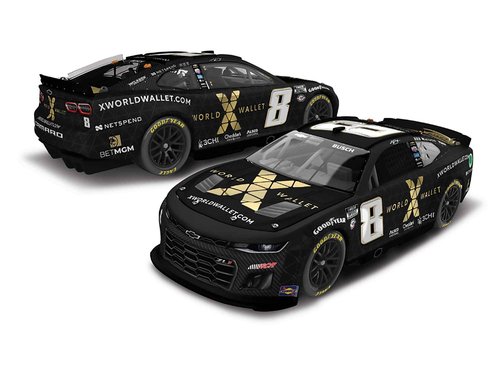 Lionel Racing Kyle Busch 2023 X World Wallet 1:24 Scale ARC Diecast Car