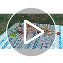 Picnic Blankets Extra Large Outdoor - Beach Blanket Waterproof Sandproof with Shoulder Strap, Machine Washable, Picnic Mat...
