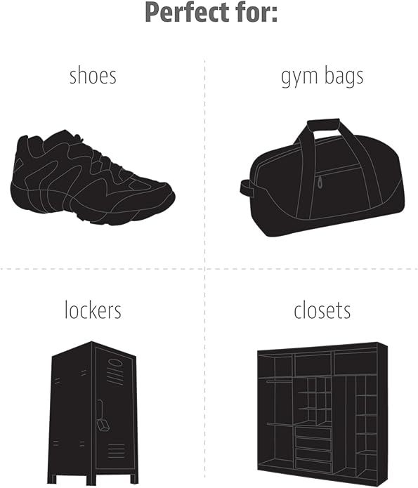 Sneaker Balls Odor-Fighting Shoe Fresheners, Eliminates Unpleasant Smells, Perfect For Sneakers, Gym Bags, Gear Bags, Drawers, Lockers, And More!, Baseball, 2 Pack