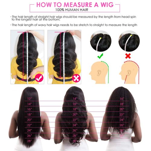 Metamuclia Water Wave 4X4 Lace Frontal Human Hair Wigs, 180% Density, Wet and Wavy Curly, Glueless, 18 Inch