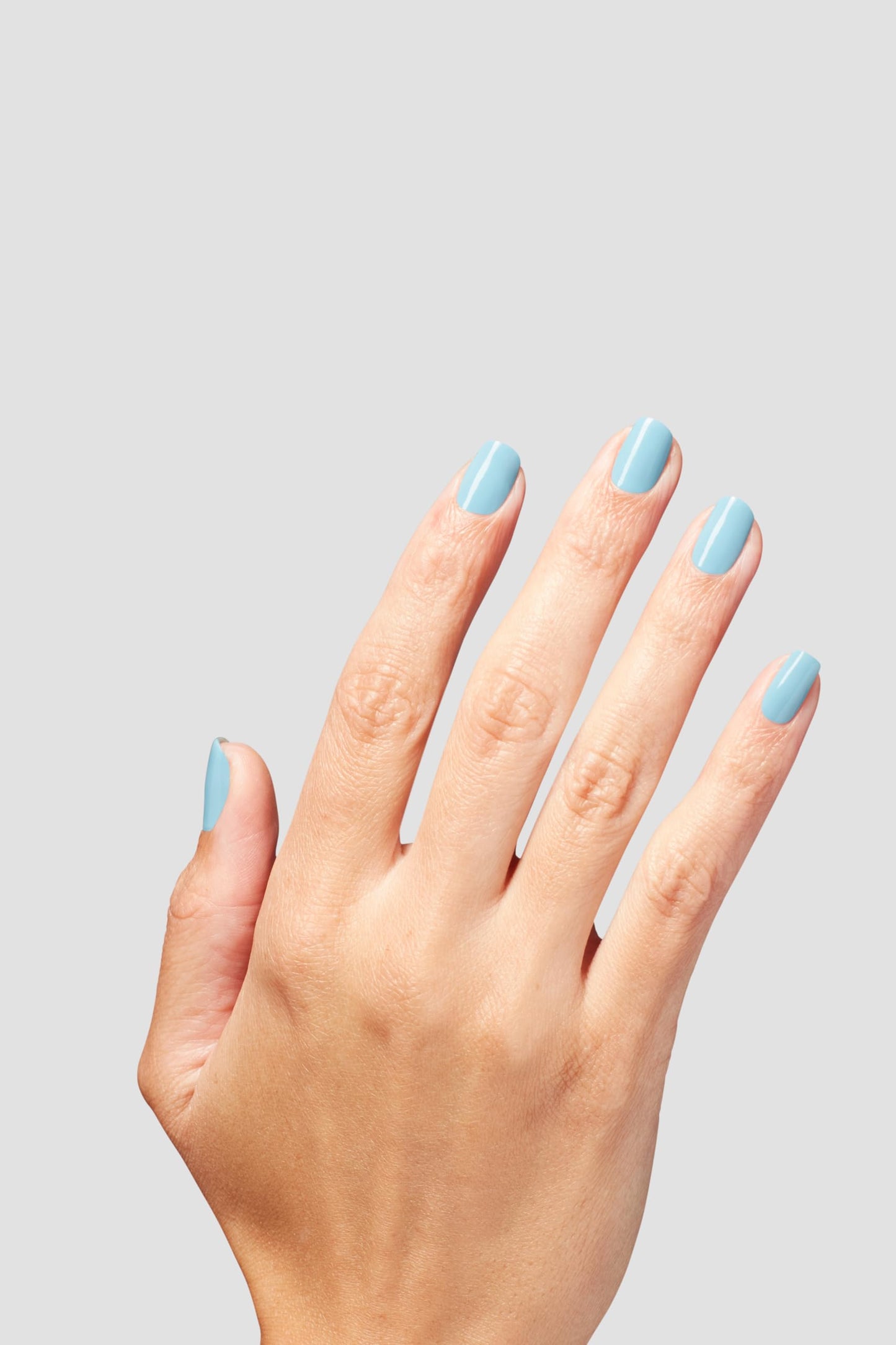 OPI Infinite Shine Totally Tu-blue-ar | Opaque Soft Bright Blue Gray Long Wear Gel Like Crme Nail Polish | What's Your Mani-tude