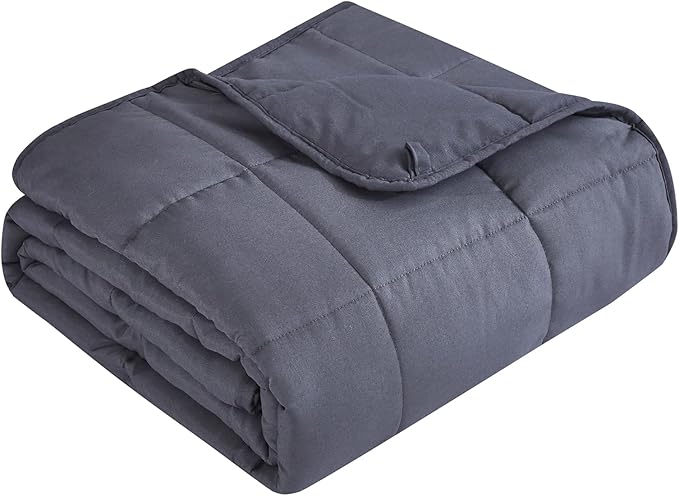 Topcee Weighted Blanket (3 lbs, 36" x 48") Cooling Throw Heavy Blanket for Sleeping Apply to 20-40 lbs, Soft Thick Breathable Blanket with Glass Bead, Easy Care