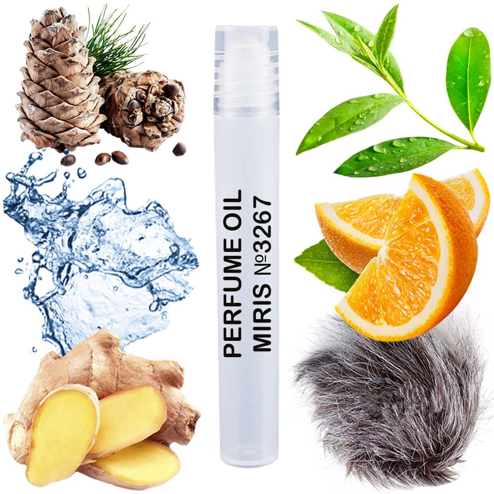 MIRIS No. 3267, Inspired by Everyone, Long-Lasting Unisex Perfume Oil for Women & Men Roll-On, Rollerball 0.34 Fl Oz / 10 ml