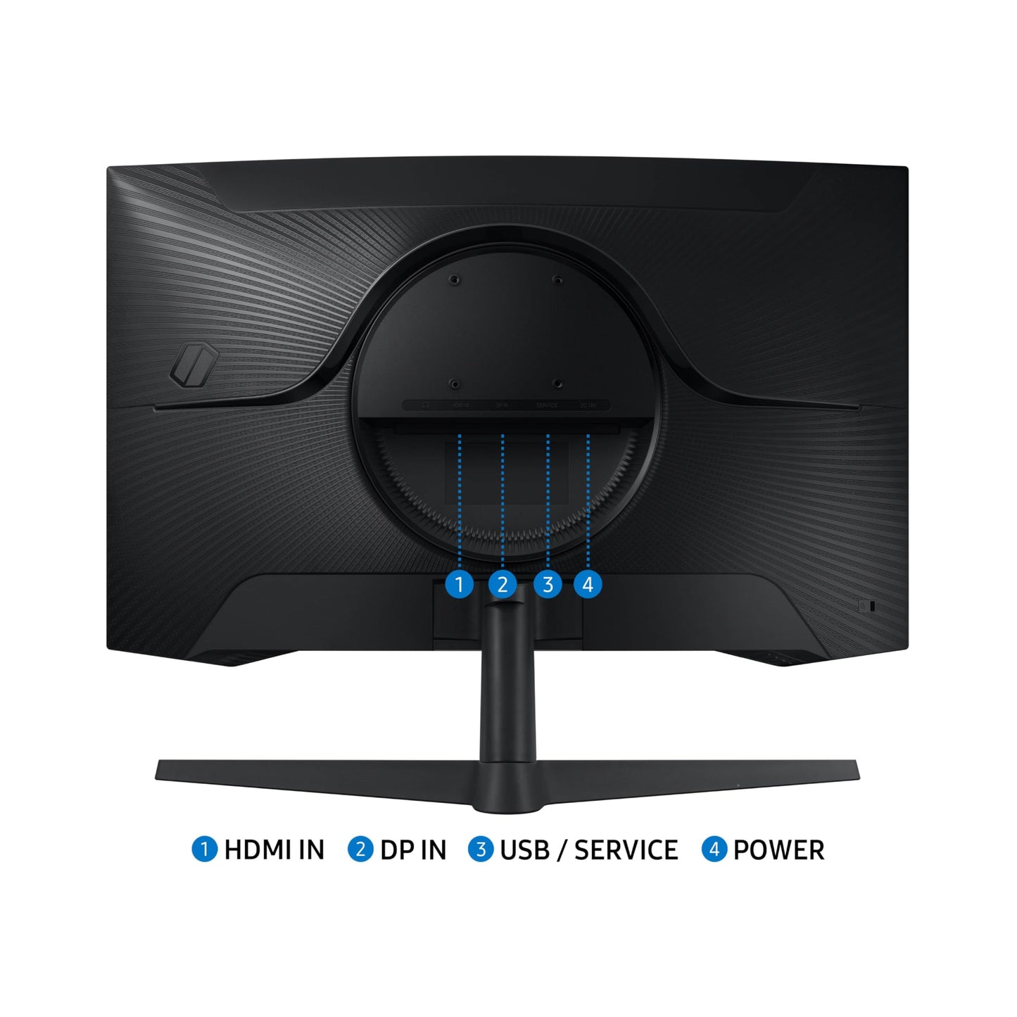 Samsung 27-Inch Odyssey G55C Series QHD 1000R Curved Gaming Monitor, 1ms(MPRT), HDR10, 165Hz, AMD Radeon FreeSync, Eye Care, LS27CG552ENXZA