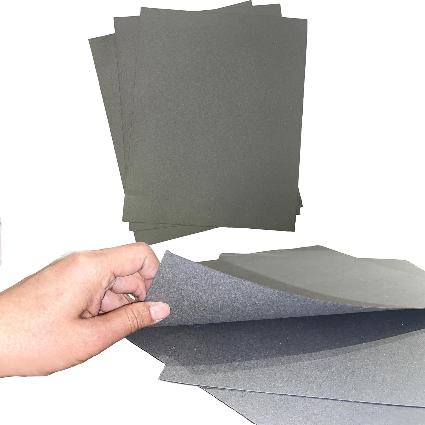 HTJZWG Non-Asbestos Gasket Making Material - 3 Sheets 15"x11.8" Oil-Resistant & High-Temperature, Stable Sealing for Small Engine Repair, Lawn Mower, Motorcycle, Generator - 0.8mm/1mm/1.2mm
