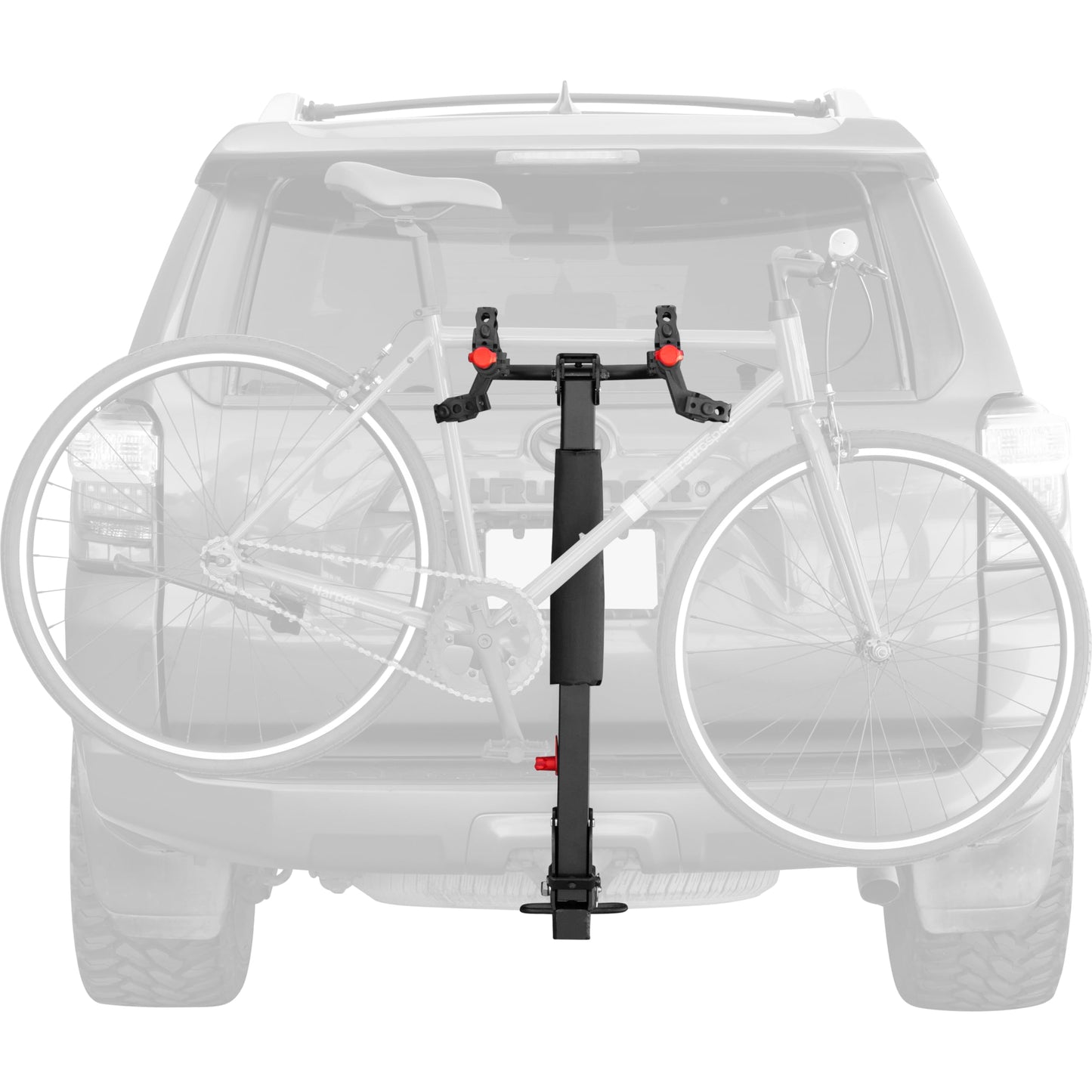 Retrospec Lenox Plus Hitch Mount Bike Rack for Cars Trucks and SUVs | Anti-Wobble Hitch Tightener | Quick-Tilt Trunk Access | Fits 2, 3 or 4 Bikes with 2" Receiver