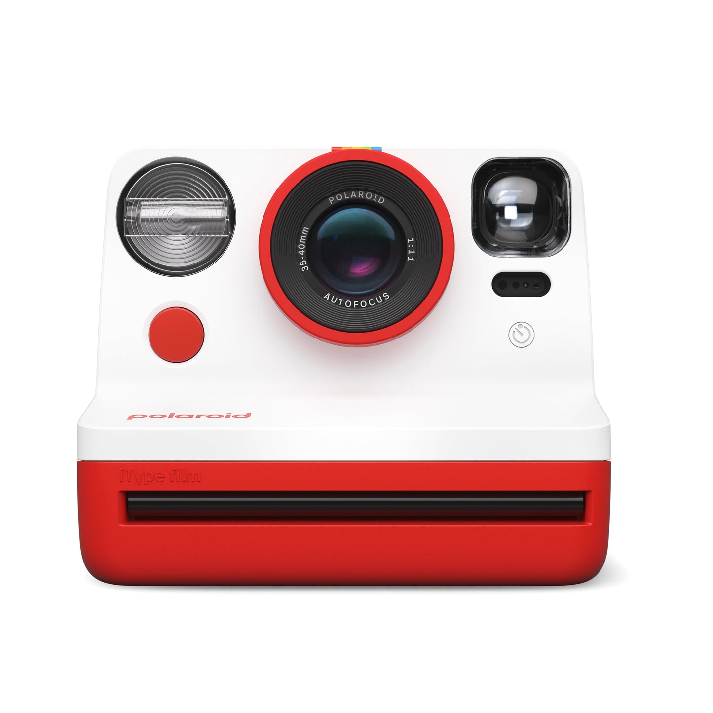 Polaroid Now 2Nd Generation I-Type Instant Film Camera - Red (9074)