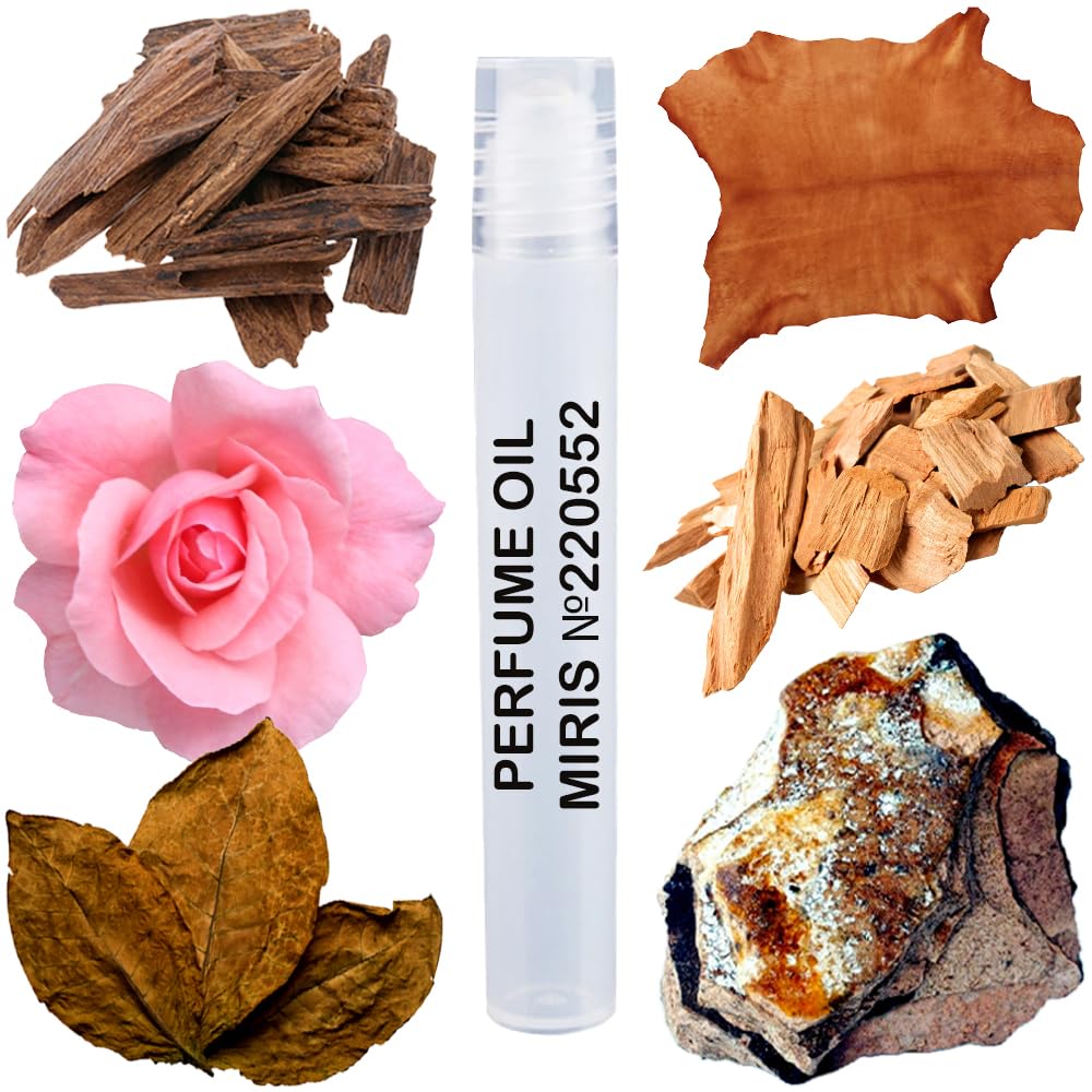 MIRIS No. 220552, Inspired by Fantastic Oud, Long-Lasting Unisex Perfume Oil for Women & Men Roll-On, Rollerball 0.34 Fl Oz / 10 ml