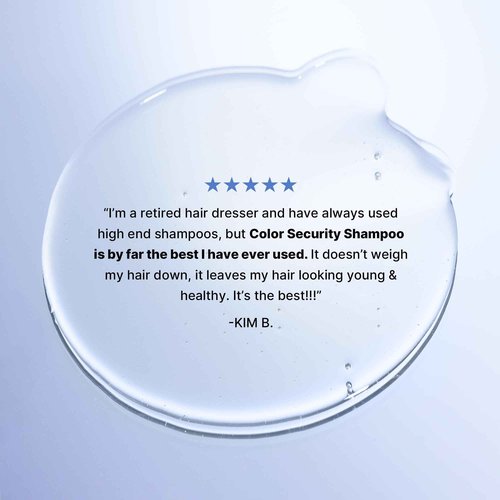 COLOR WOW Color Security Shampoo, 32 fl oz – Sulfate Free & Residue-Free Formula, Healthy Looking Hair & Scalp, Paraben Free Salon Quality