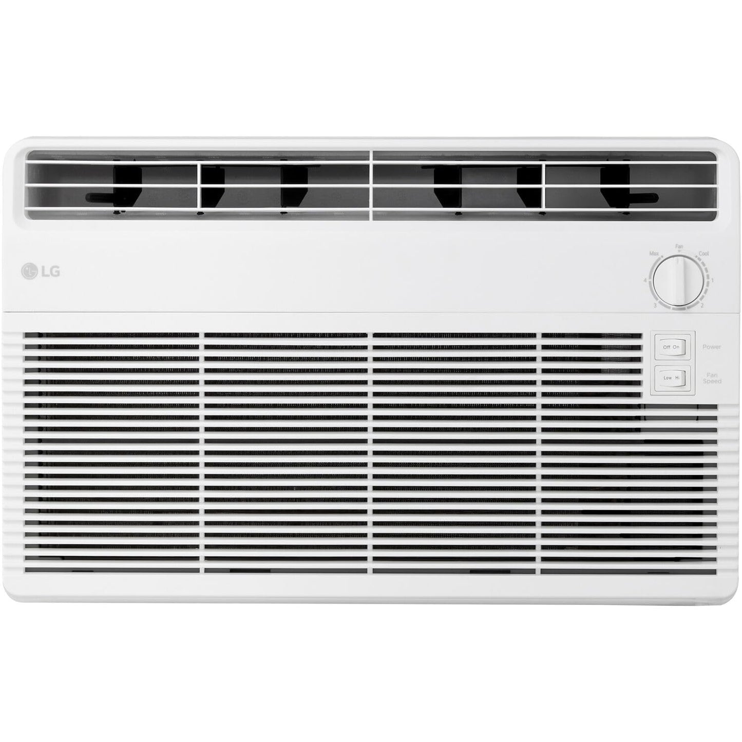 LG 5,000 BTU Window Air Conditioner, Cools 150 Sq.Ft. (10 x 15 Room Size), Quiet Operation, 2 Cooling & Fan Speeds, 2-Way Air