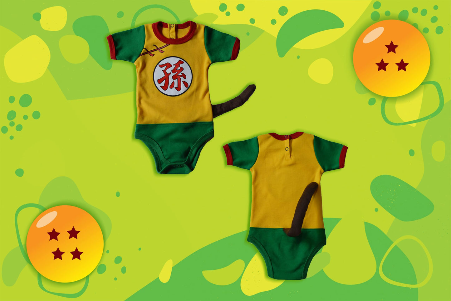 Anime Baby Clothes, Infant Romper Cosplay Cartoon Outfit, 6 months