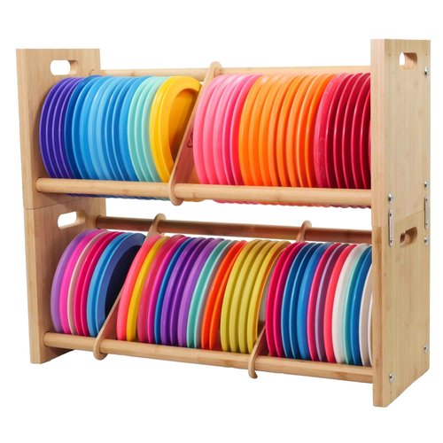 Rogue Iron Disc Golf Storage Rack Stackable (Two Racks)