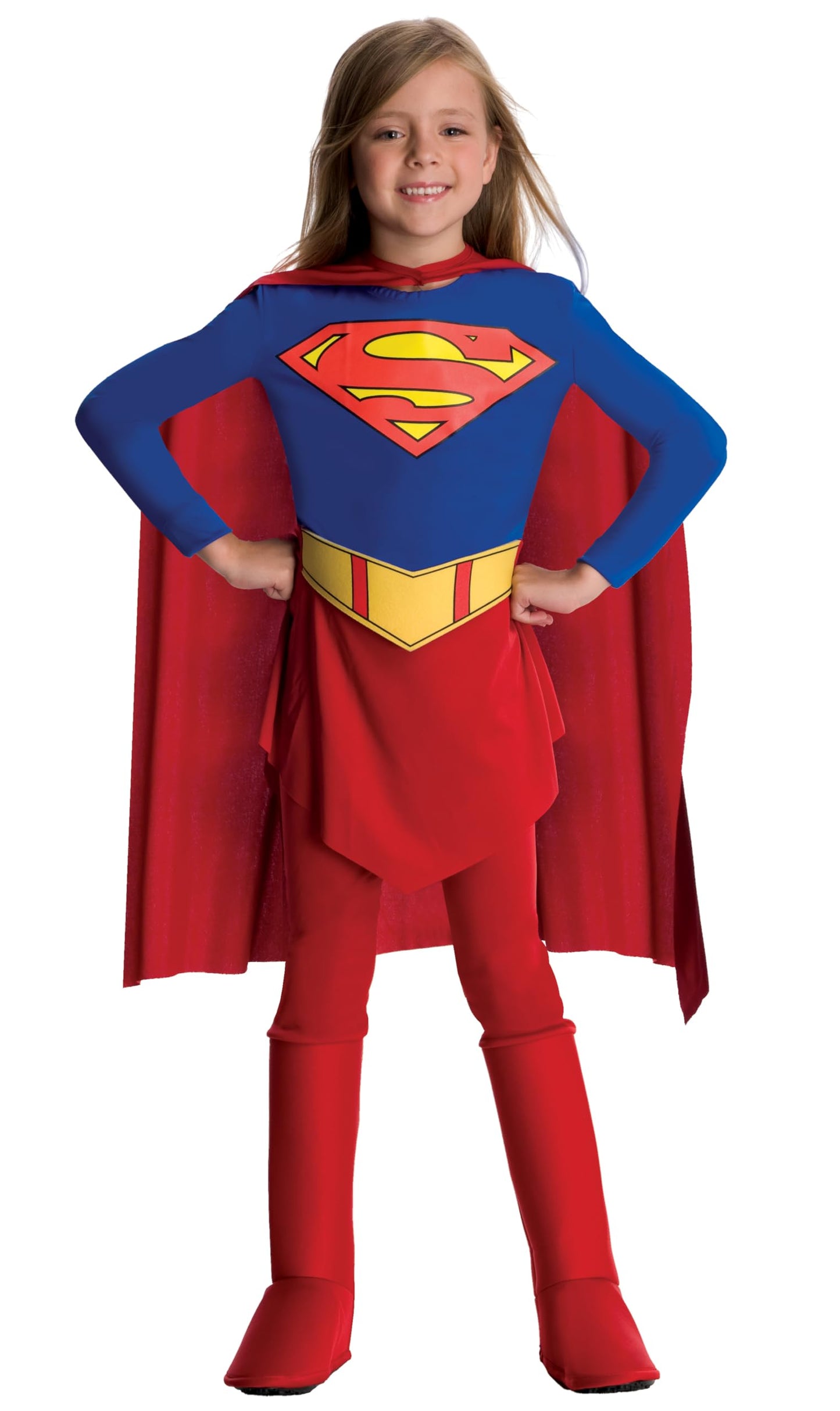 DC Comics Superheroes: Supergirl Costume for Kids by Rubies, Girl's Small