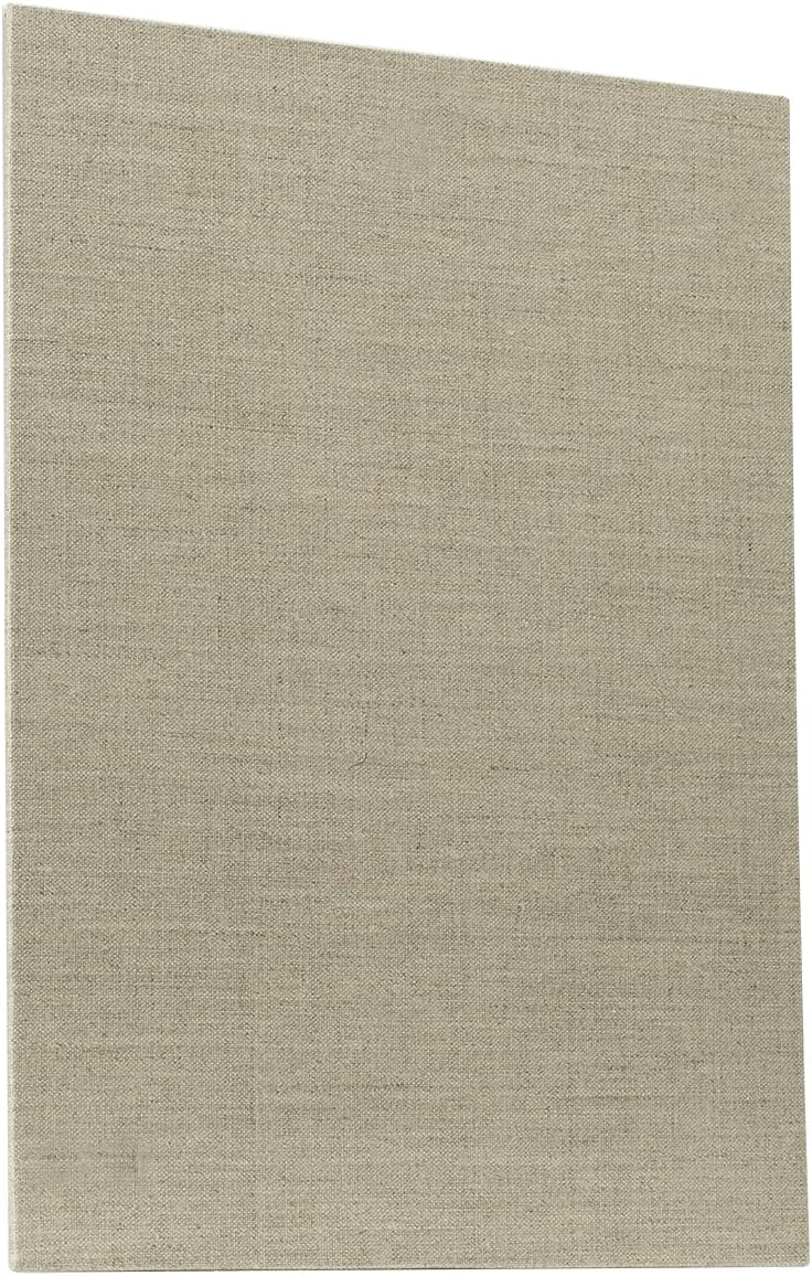 Senso Clear Primed Linen Panels - 3x3-3 Pack of Panels for Painting Oils, Acrylics, Pastels and More