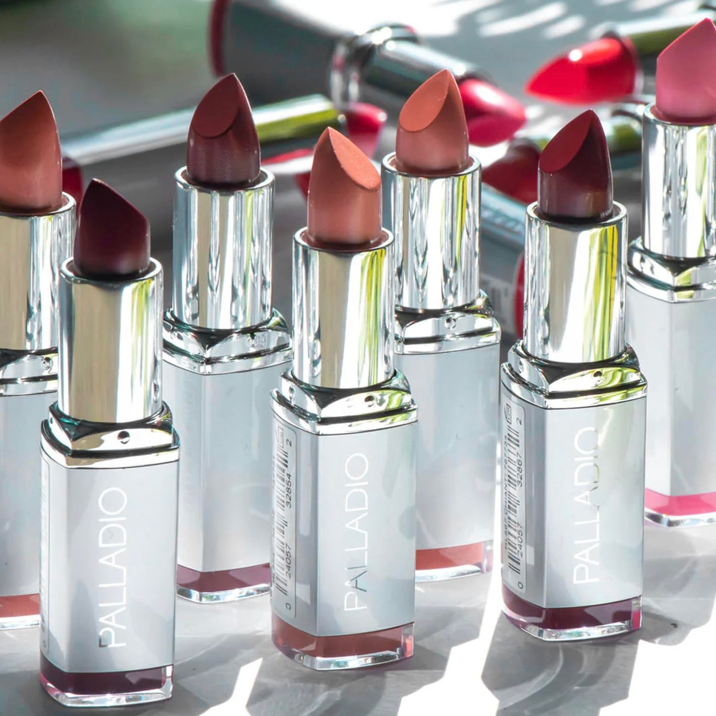 Palladio Herbal Lipstick, Rich Pigmented and Creamy, Infused with Aloe Vera, Chamomile & Ginseng, Prevents Lips from Drying, Com