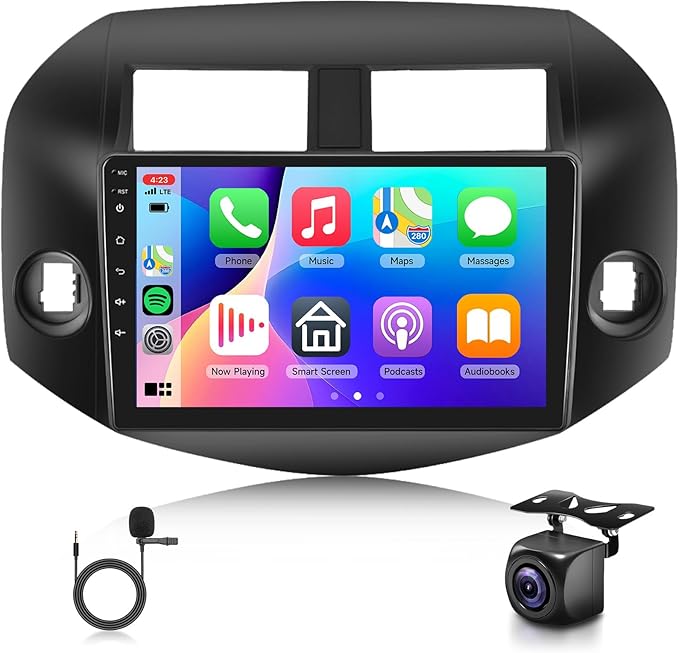 2G 64G Android Car Stereo for Toyota RAV4 2006-2012, Wireless Carplay Android Auto Car Radio,10.1'' Touchscreen Head Unit ...